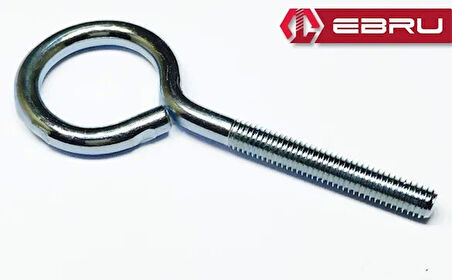 Kapalı Metrik Kanca M6 X 30 - 100 Adet.Gzpde