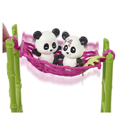 HKT77 Barbie Panda Bakımı Oyun Seti.Glpzr