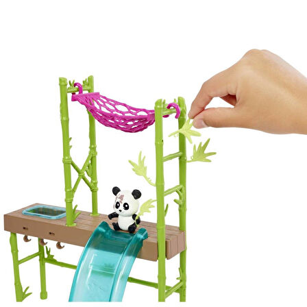HKT77 Barbie Panda Bakımı Oyun Seti.Glpzr