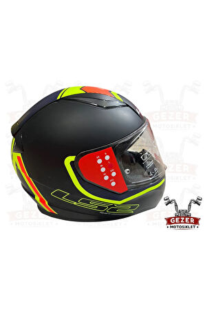 LS 2 RAPID2 EXTRA TAM KAPALI KASK MAT SİYAH-NEON SARI-KIRMIZI-NAVY MAVİ