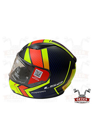 LS 2 RAPID2 EXTRA TAM KAPALI KASK MAT SİYAH-NEON SARI-KIRMIZI-NAVY MAVİ