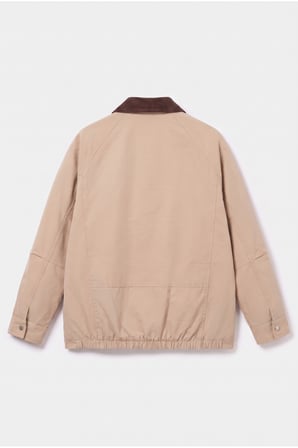 Gabardin Torba Cep Tasarım Ceket/Mont