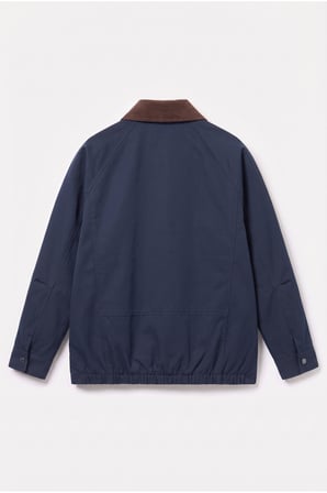 Gabardin Torba Cep Tasarım Ceket/Mont