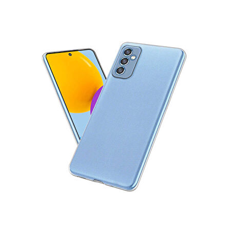 Samsung Galaxy A03S Kılıf Şeffaf İnce Esnek Silikon Kılıf Zipax-Süper