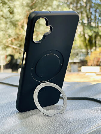 Samsung Galaxy A06 Kılıf MgSafe Özellikli Standlı Pastel Renkler Azn-Reggal