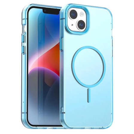 Samsung Galaxy A07 Uyumlu Kılıf Renkli Kenarlı Magesafe Özellikli Hlt-Colour