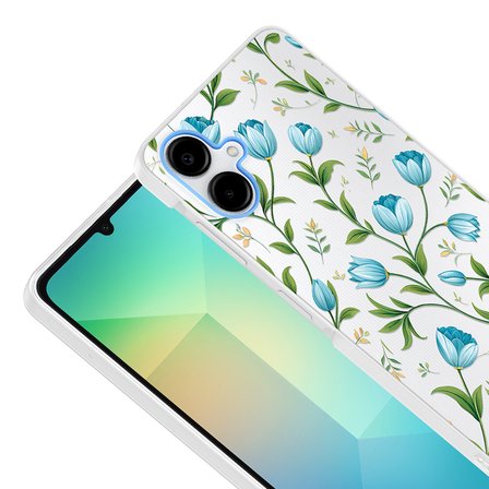 Samsung Galaxy A07 Uyumlu Kılıf Desenli Kapak Zr-Klip