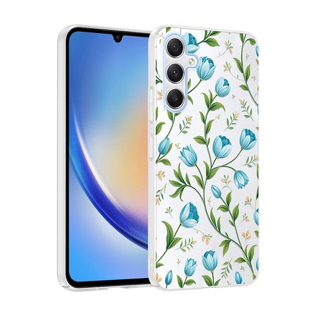 Samsung Galaxy A14 Uyumlu Kılıf Desenli Kapak Zr-Klip