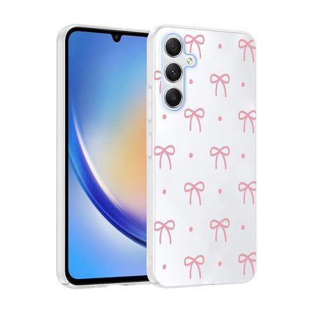 Samsung Galaxy A24 Uyumlu Kılıf Desenli Kapak Zr-Klip
