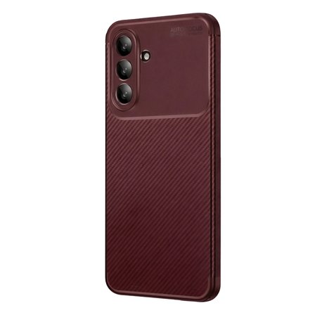Samsung Galaxy A27 5G Uyumlu Kılıf Soft Karbon Görünüm Esnek Silikon Azn-Negro