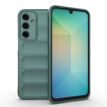 Samsung Galaxy A36 Uyumlu Kılıf Darbe Emici Kasisli Silikon Hlt-Optm
