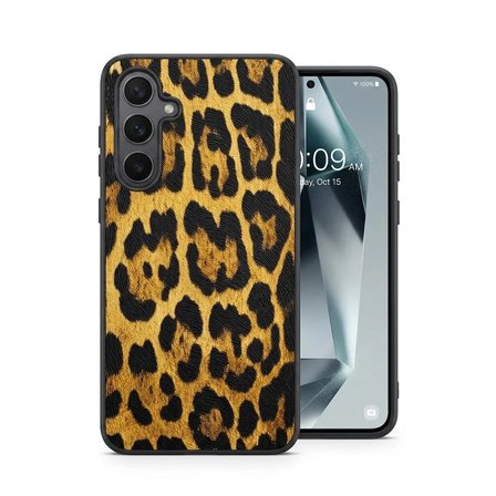 Samsung Galaxy A36 Uyumlu Kılıf Leopar Desenli Kapak Hlt-Leopar