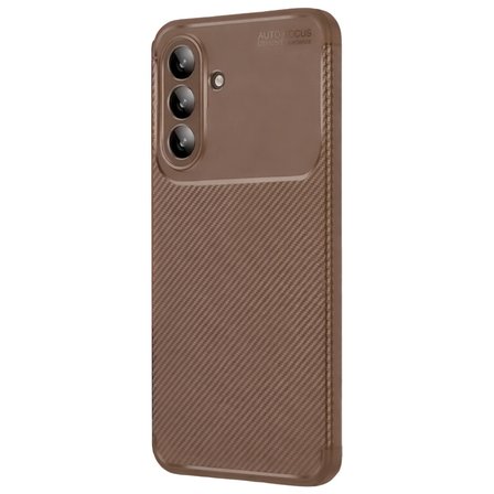 Samsung Galaxy A37 5G Uyumlu Kılıf Kamera Korumalı Silikon Azn-Carbon