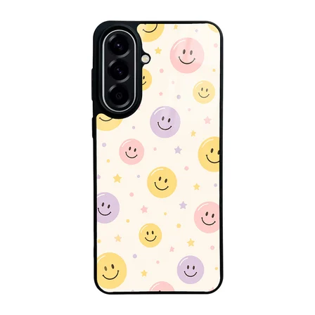 Samsung Galaxy A37 Uyumlu Kılıf Desenli Parlak Kapak Zr-Lusi