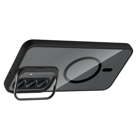 Samsung Galaxy a37 Uyumlu Kılıf Kamera Lens Hediyeli Stand Özellikli Zr-Etro