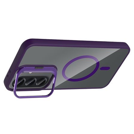 Samsung Galaxy a37 Uyumlu Kılıf Kamera Lens Hediyeli Stand Özellikli Zr-Etro