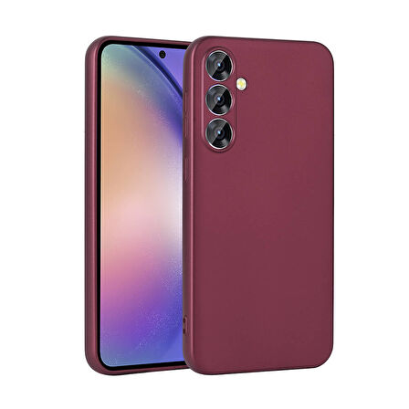 Samsung Galaxy A55 5G Kılıf Mat Esnek Silikon Kılıf Zr-Premier