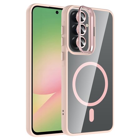 Samsung Galaxy a57 Uyumlu Kılıf Kamera Lens Hediyeli Stand Özellikli Zr-Etro