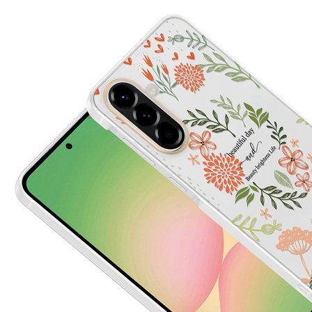 Samsung Galaxy A57 Uyumlu Kılıf Desenli Kapak Zr-Klip