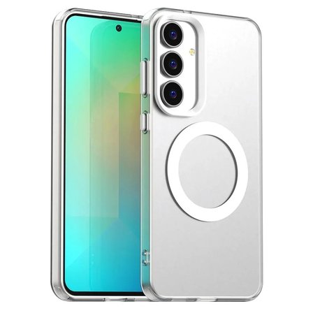 Samsung Galaxy S24 FE / S25 FE Uyumlu Kılıf Renkli Kenarlı Magesafe Özellikli Hlt-Colour