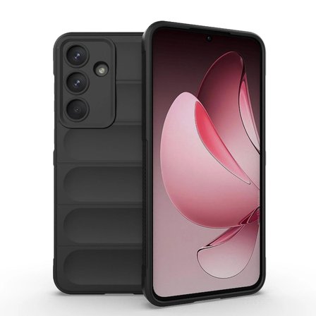 Samsung Galaxy S24 FE / S25 FE Uyumlu Kılıf Darbe Emici Kasisli Silikon Hlt-Optm