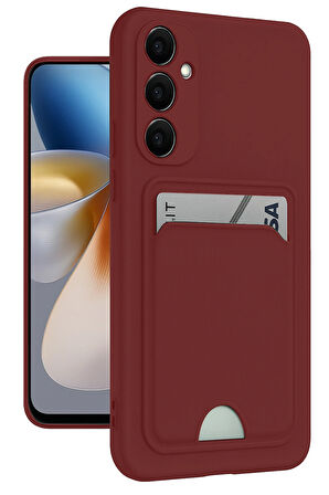 Samsung Galaxy S24 Plus Kılıf Kartlıklı Soft Silikon Azn-Kelvin