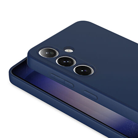 Samsung Galaxy S25 Kılıf Lansman içi Kadife Silikon Zr-Mara