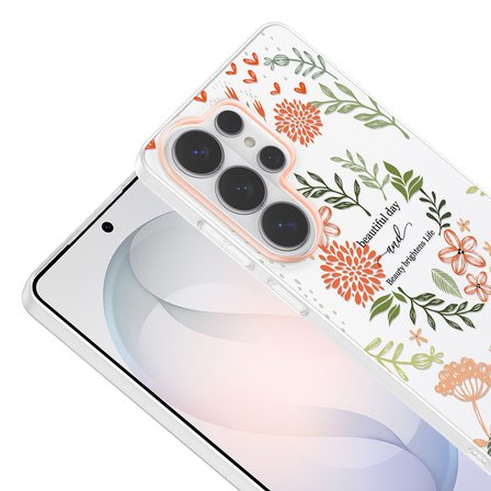 Samsung Galaxy S25 Ultra Uyumlu Kılıf Desenli Kapak Zr-Klip