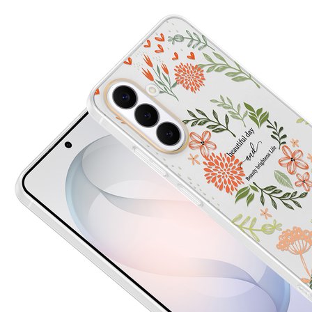 Samsung Galaxy S26 Plus Uyumlu Kılıf Desenli Kapak Zr-Klip