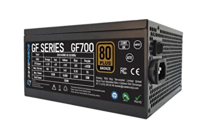 Gameforce GF700 700W 80+ Bronze Güç Kaynağı