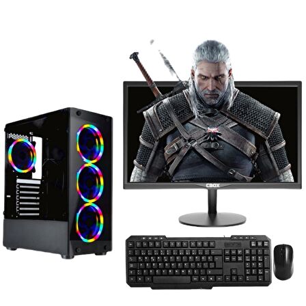 EFS Teknoloji Gamer One Intel i5 3470 16 GB DDR4 RAM 256 GB SSD 1 TB HDD AMD Radeon R7 240 FreeDos Masaüstü Bilgisayar 