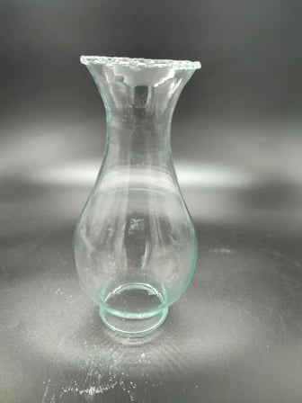KLASİK,GAZ LAMBASI CAMI.ŞEFFAF RENKTE (Alt yuva çapı:5.00 cm-h:17.00 cm)