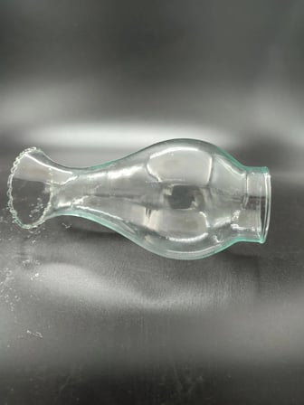 KLASİK,GAZ LAMBASI CAMI.ŞEFFAF RENKTE (Alt yuva çapı:5.00 cm-h:17.00 cm)