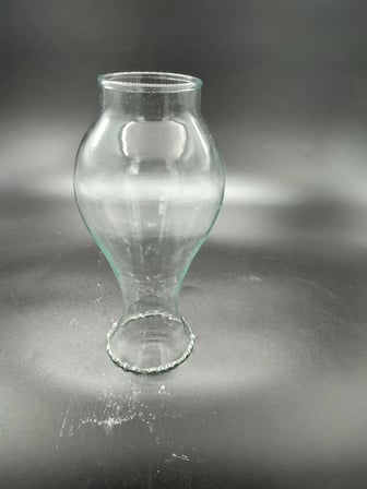 KLASİK,GAZ LAMBASI CAMI.ŞEFFAF RENKTE (Alt yuva çapı:5.00 cm-h:17.00 cm)