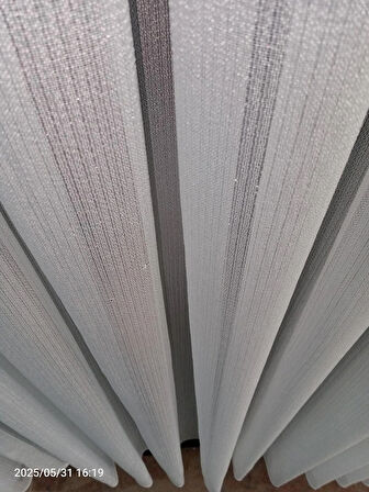 Kanada Gümüş Simli Salon Perdesi 