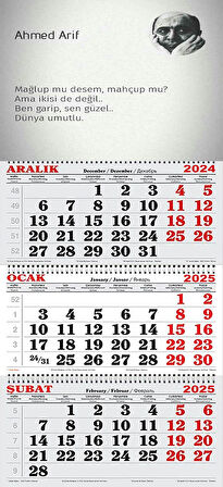 2025 Yılı Gemici Takvimi-Ahmed Arif