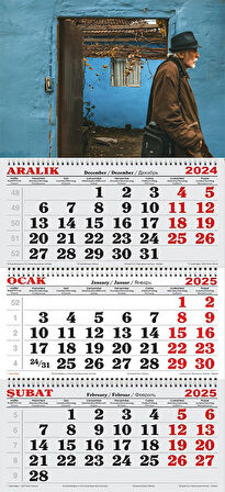 2025 Yılı Gemici Takvimi ---MAVİ DUVAR