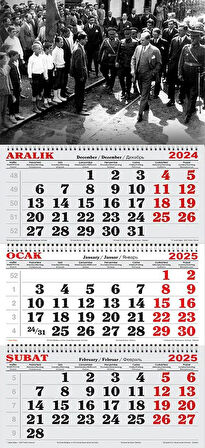  2025 Yılı Gemici Takvimi ----ATATÜRK VE TÖREN 