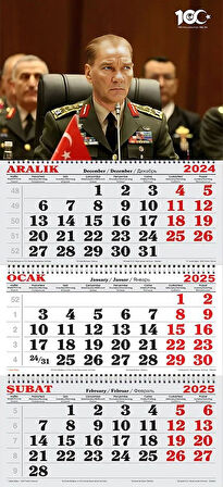 2025 Yılı Gemici Takvimi ---KOMUTAN ATATÜRK