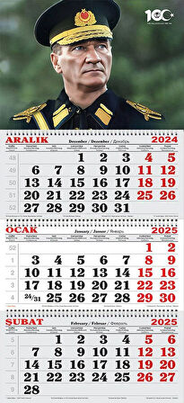 2025 Yılı Gemici Takvimi ---ATATÜRK EBEDİ BAŞKOMUTAN