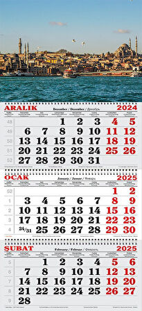 2025 Yılı Gemici Takvimi-Boğaz Manzarası