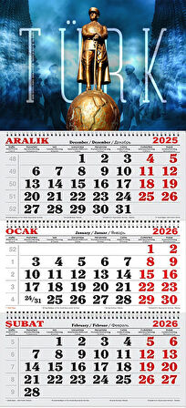 2026 Yılı Gemici Takvimi-Türk