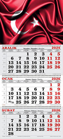 2026 Yılı Gemici-Türk Bayrağı