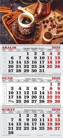 2026 Yılı Gemici Takvimi-Türk Kahvesi