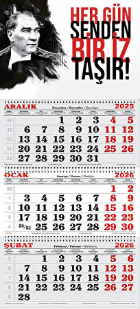 2026 Yılı Gemici Takvimi-Hergün Senden Bir İz Taşır