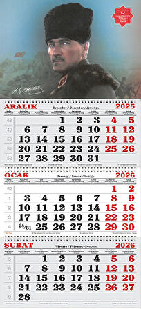 2026 Yılı Gemici Takvimi-Başkomutan