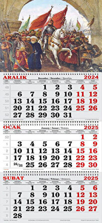 2026 Yılı Gemici Takvimi ---FATİH'İN İSTANBUL FETHİ