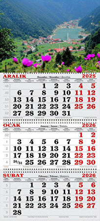 2026 Yılı Gemici Takvimi-UZUN GÖL