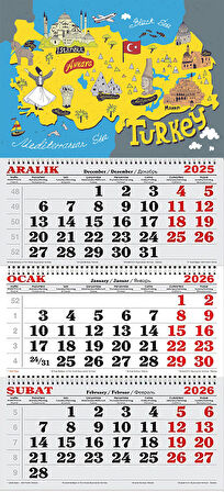 2026 Yılı Gemici Takvimi-Kültürel Miraslarımız