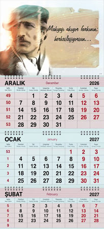 2027 Yılı Gemici Takvimi-Özdemir Asaf